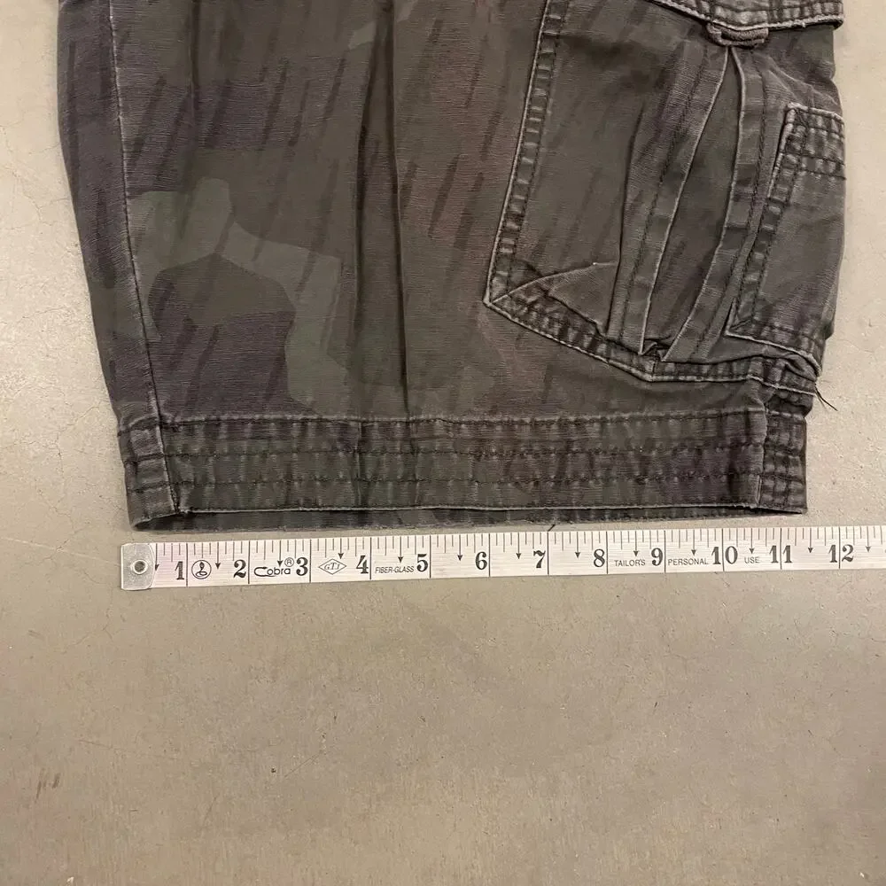 Y2K cargo fox racing shorts 33